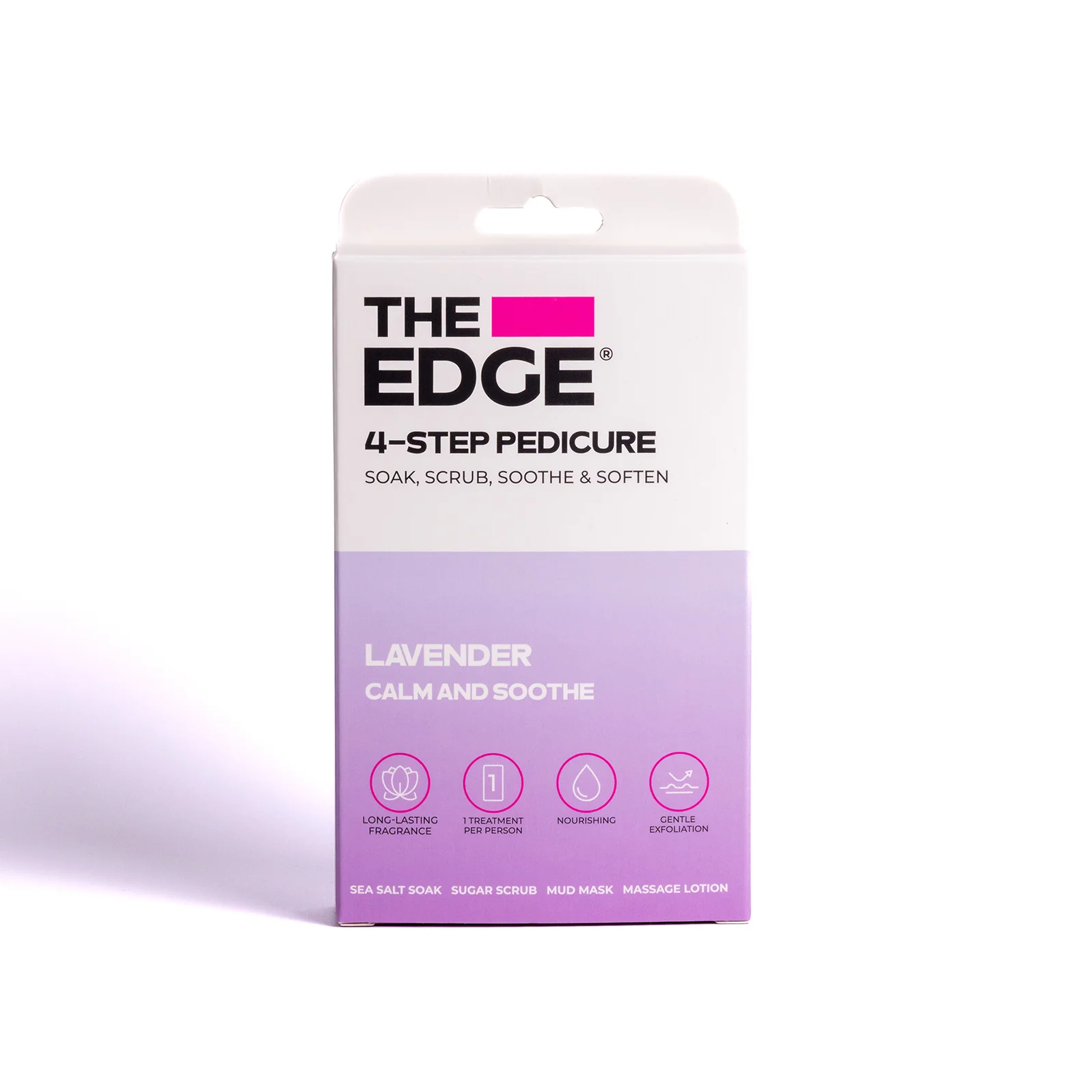 Lavender Pedicure - 4 Step Pedicure Kit - Image 3