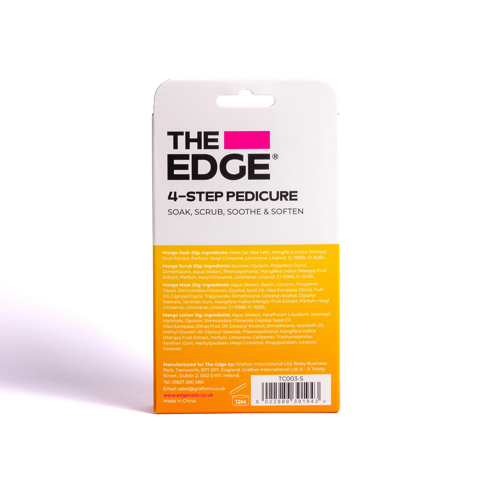 Mango Pedicure - 4 Step Pedicure Kit - Image 4