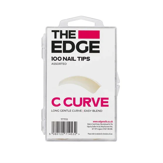C Curve Well-Less Nail Tips