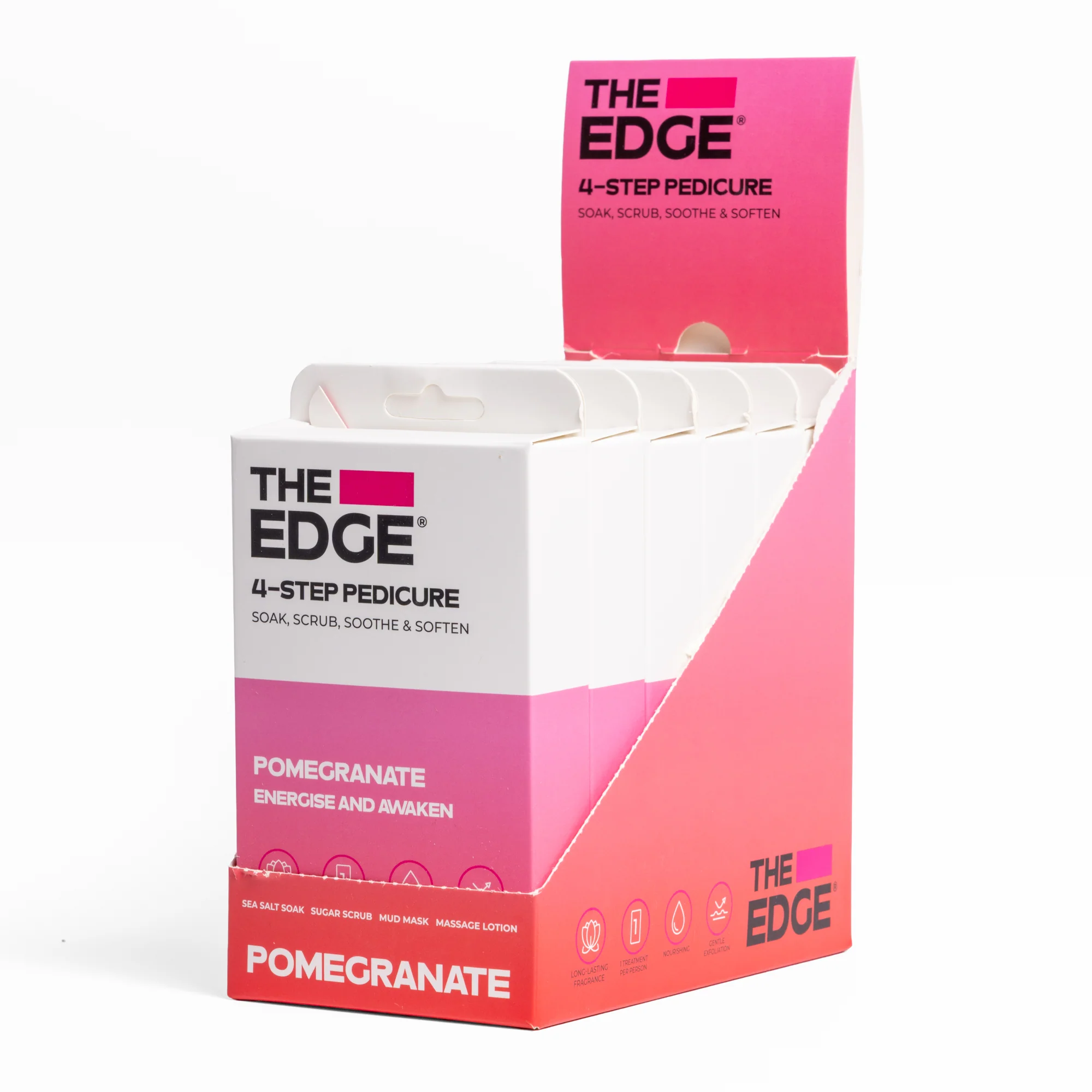 Pomegranate Pedicure - 4 Step Pedicure Kit - Image 5