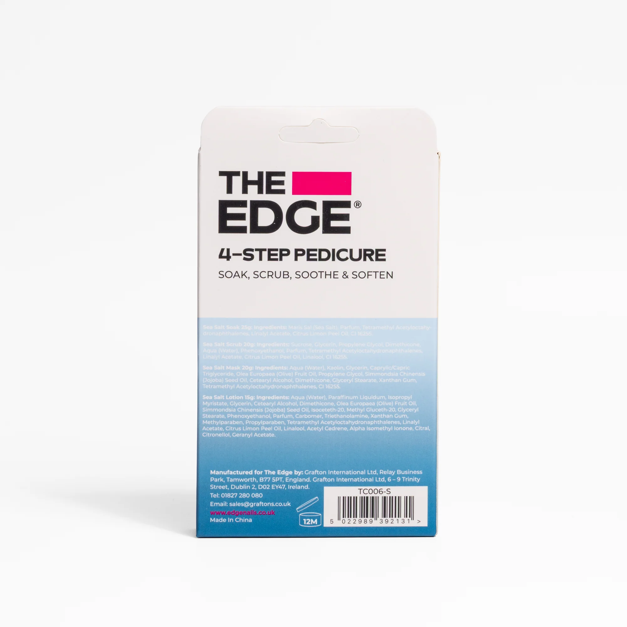 Sea Salt Pedicure - 4 Step Pedicure Kit - Image 4