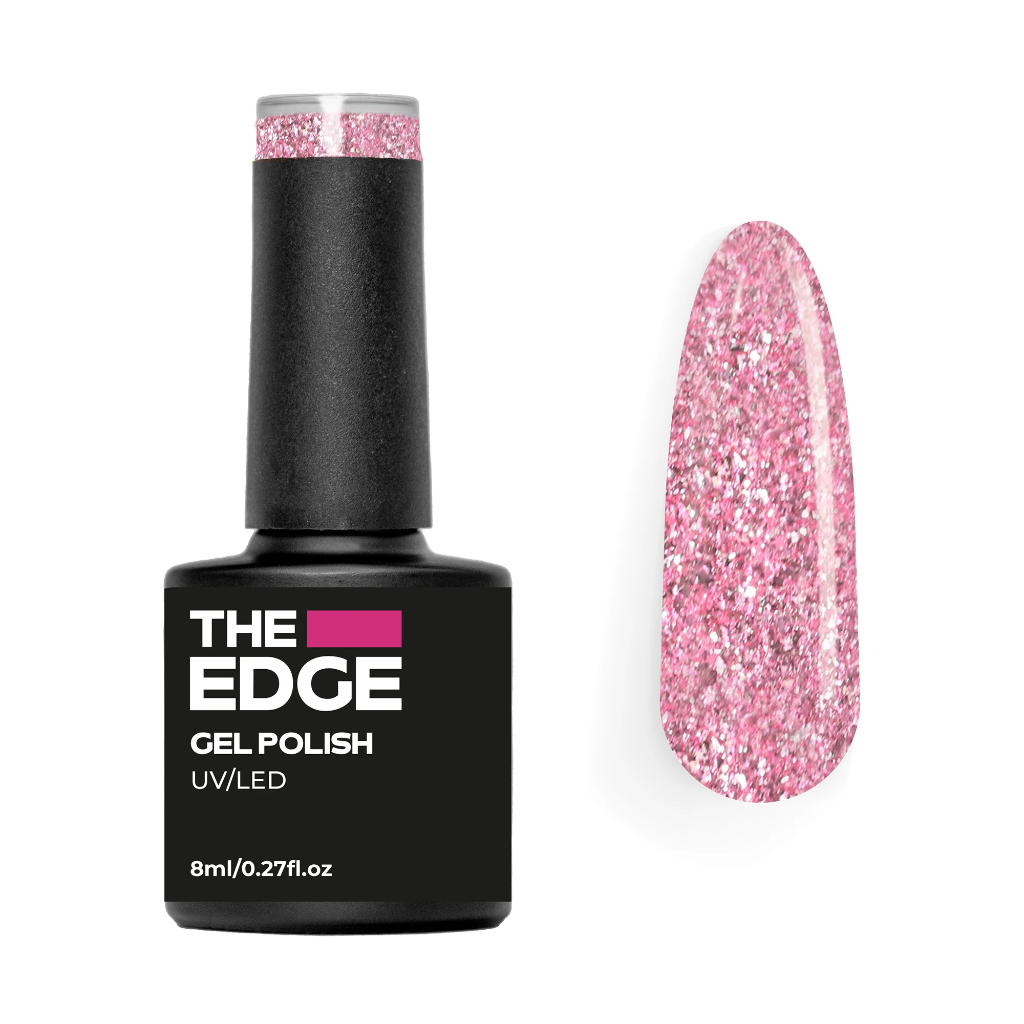 The Ballet Pink Glitter Gel Polish
