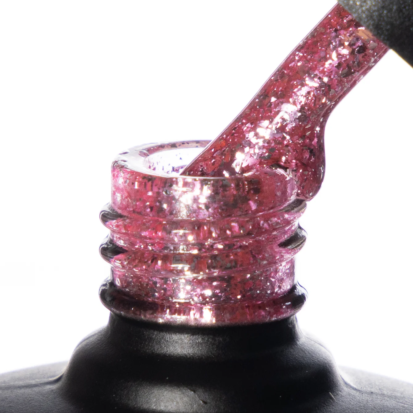 The Ballet Pink Glitter Gel Polish - Image 3