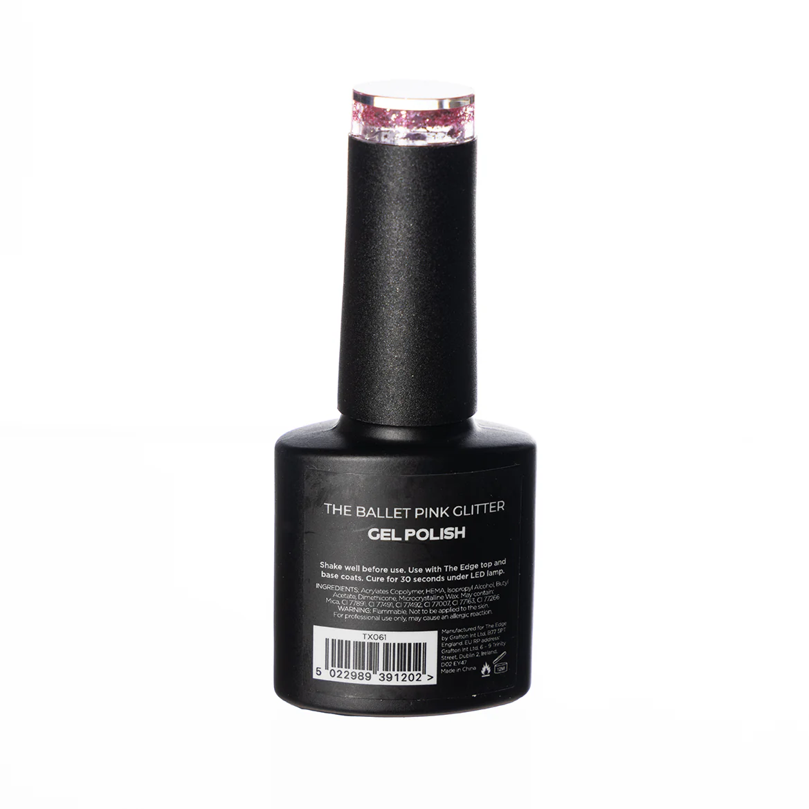 The Ballet Pink Glitter Gel Polish - Image 7