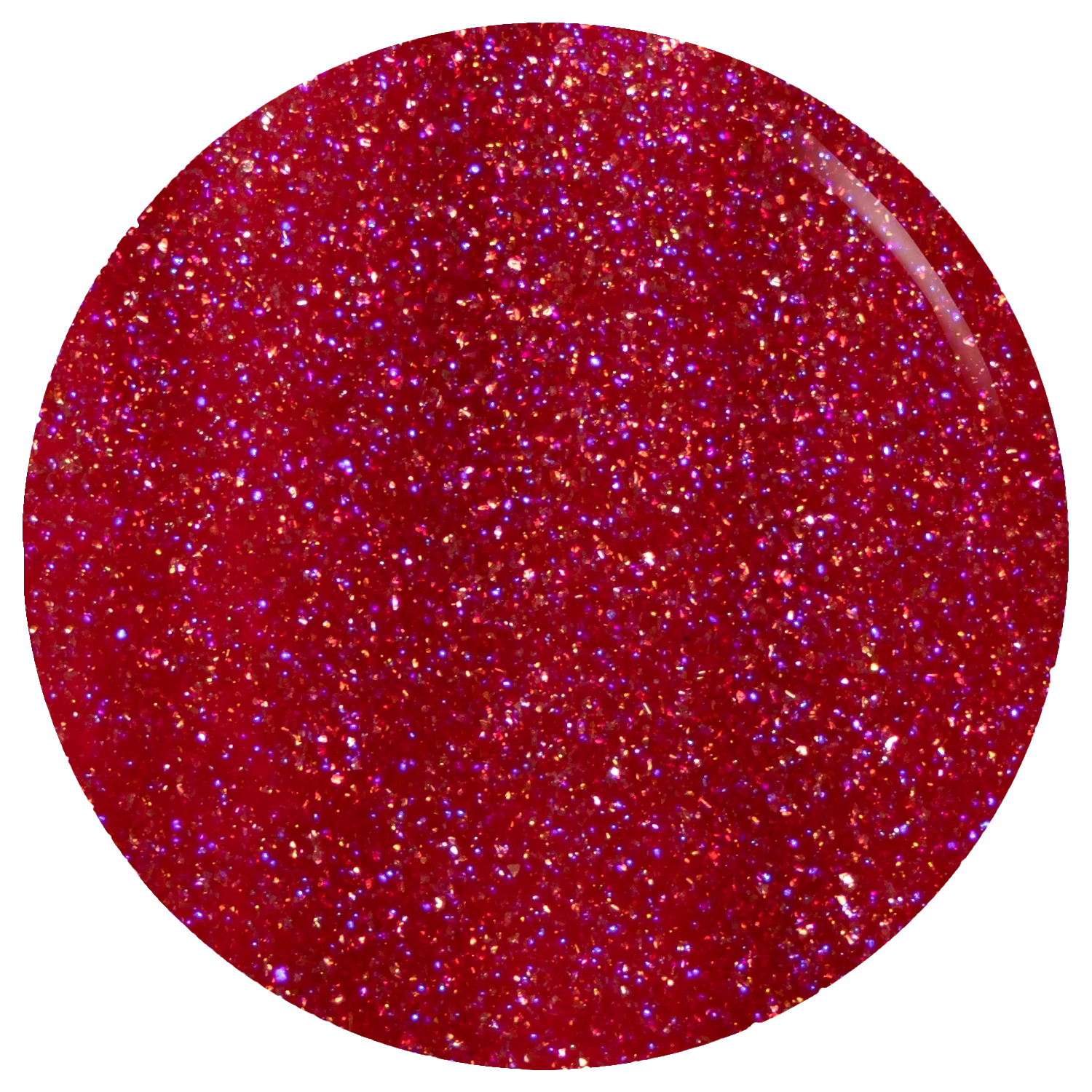 The Cherry Pink Glitter Gel Polish - Image 2
