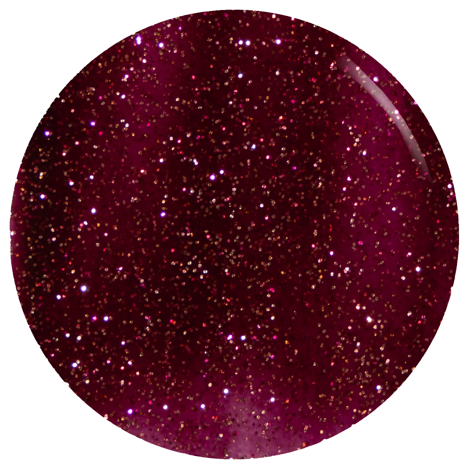The Chestnut Glitter Gel Polish - Image 2