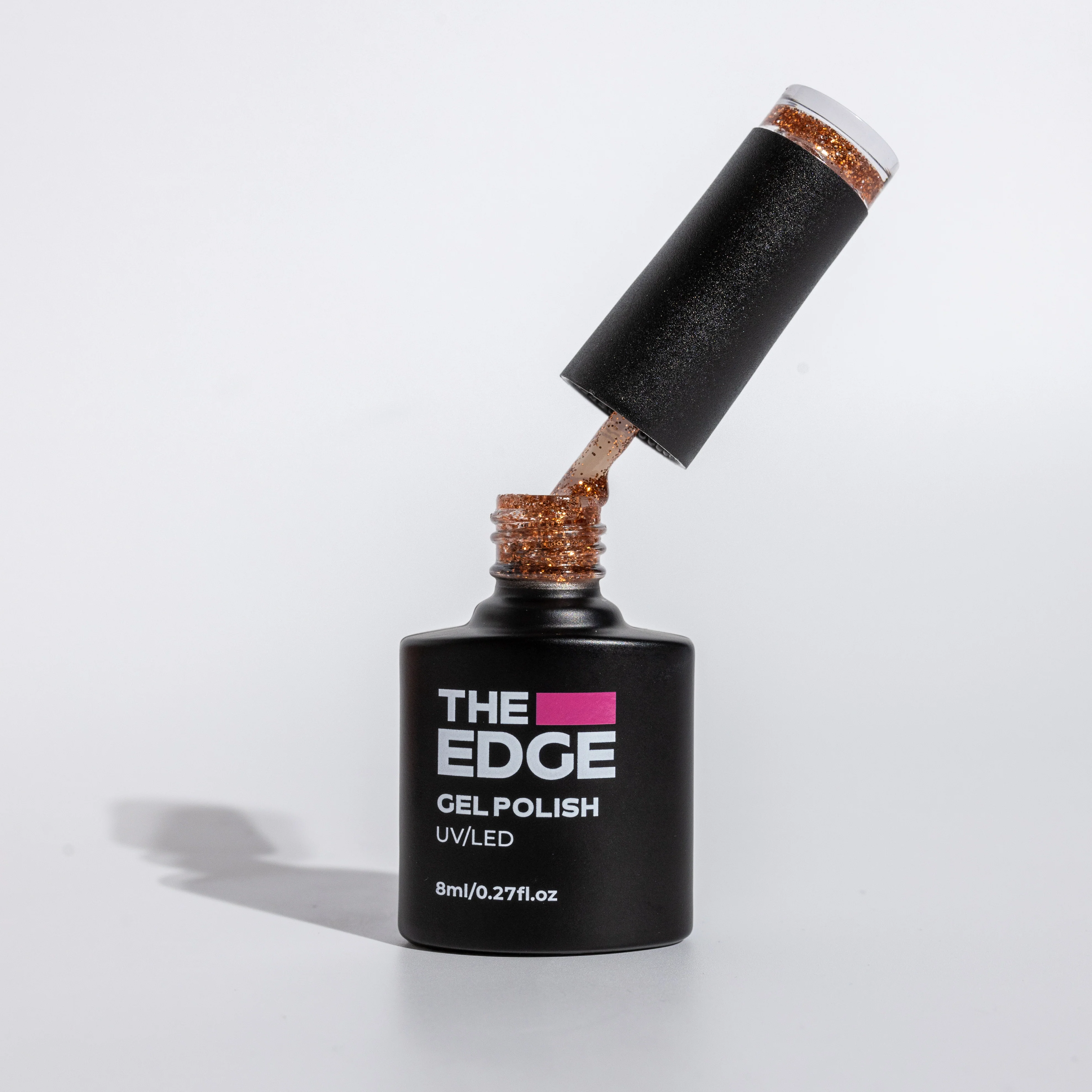 The Copper Glitter Gel Polish - Image 5