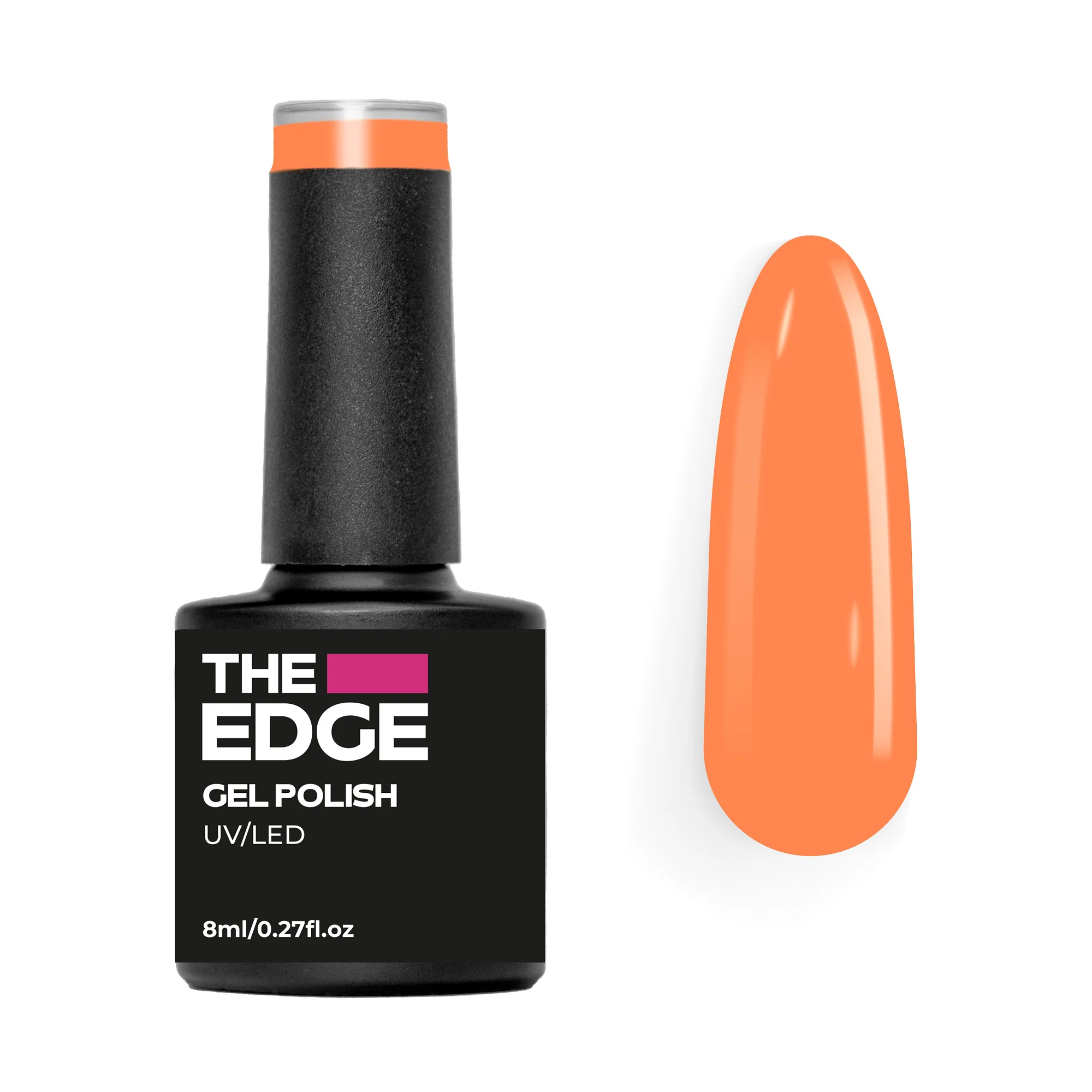The Coral Orange Gel Polish