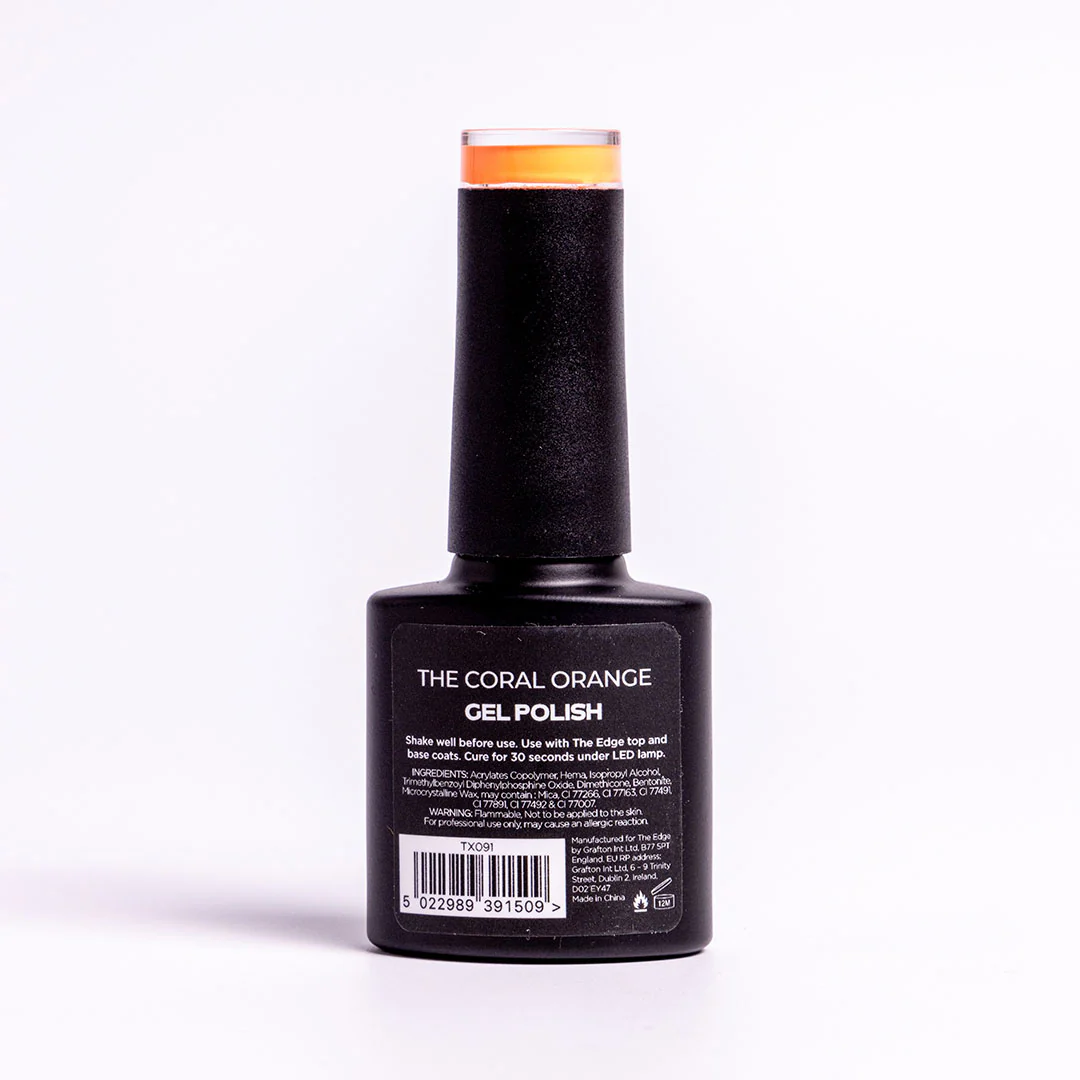 The Coral Orange Gel Polish - Image 5