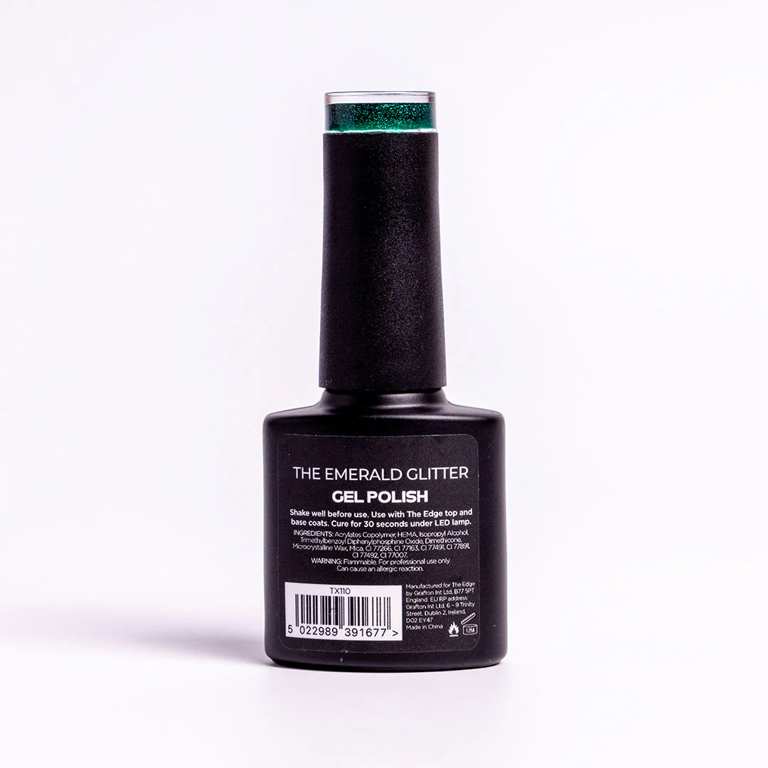 The Emerald Glitter Gel Polish - Image 7