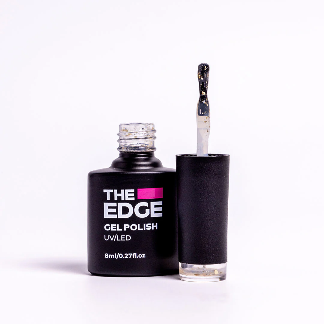 The Gold Flake Top Coat Gel Polish - Image 4