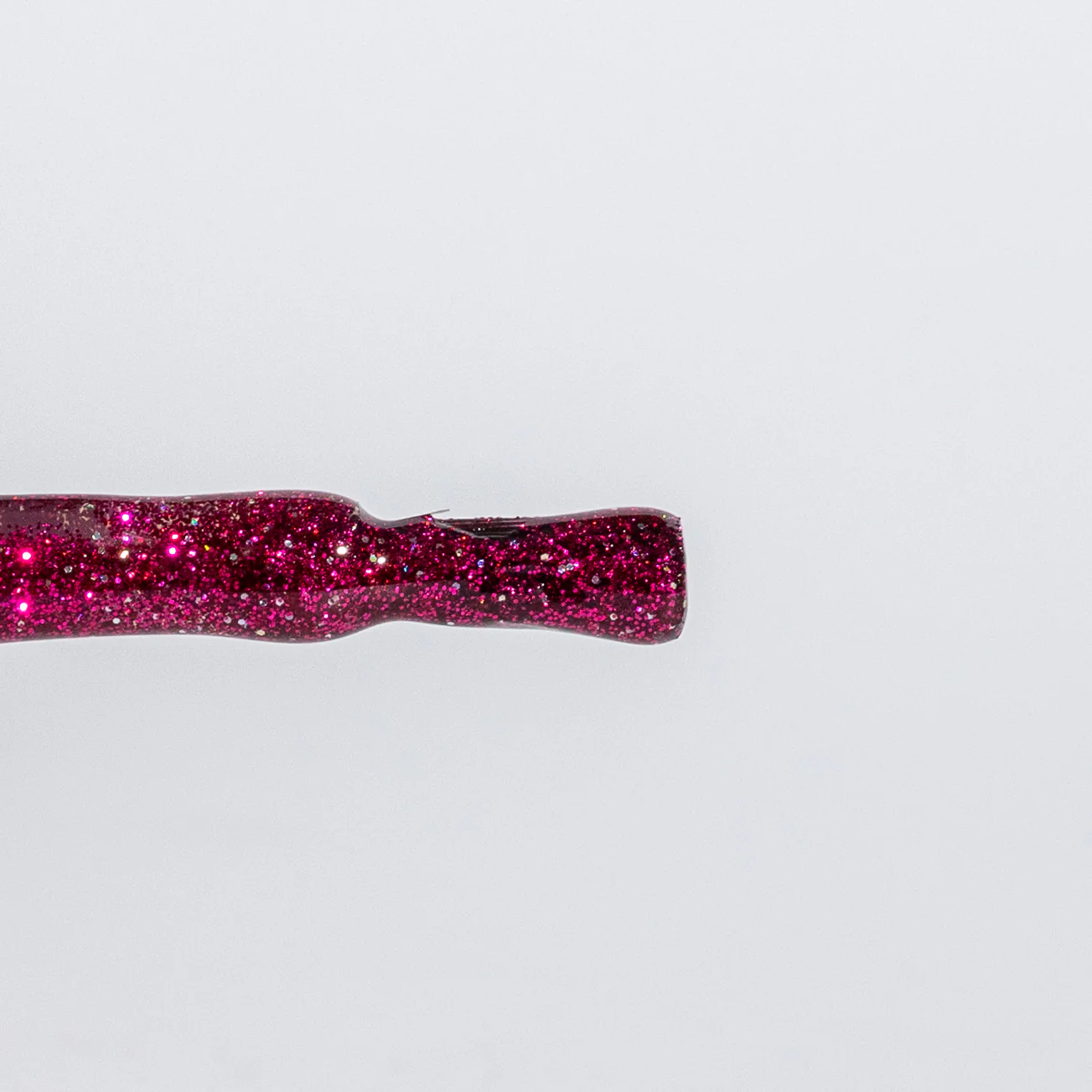 The Magenta Glitter Gel Polish - Image 3