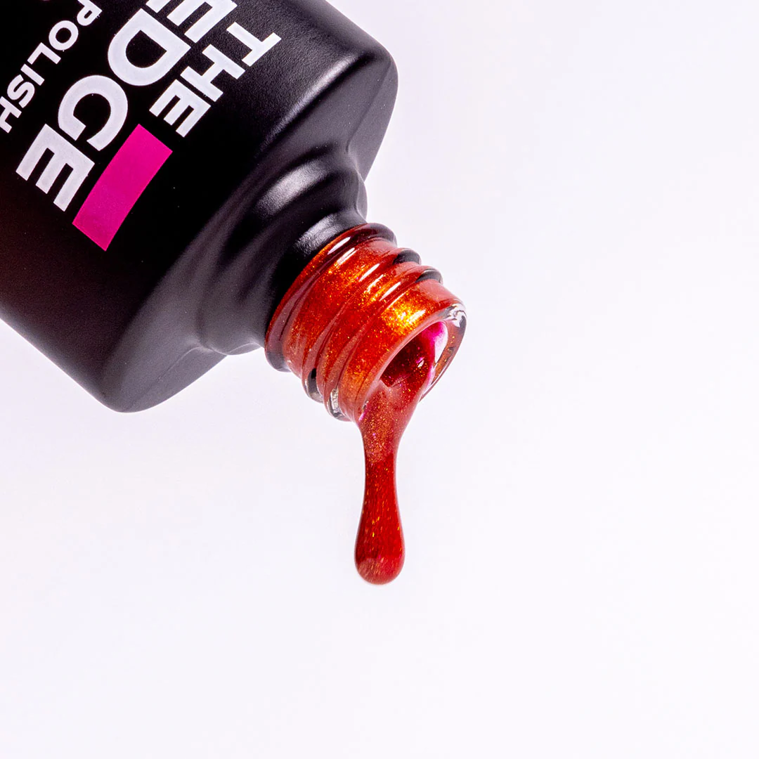 The Metallic Orange Special FX Gel Polish - Image 4