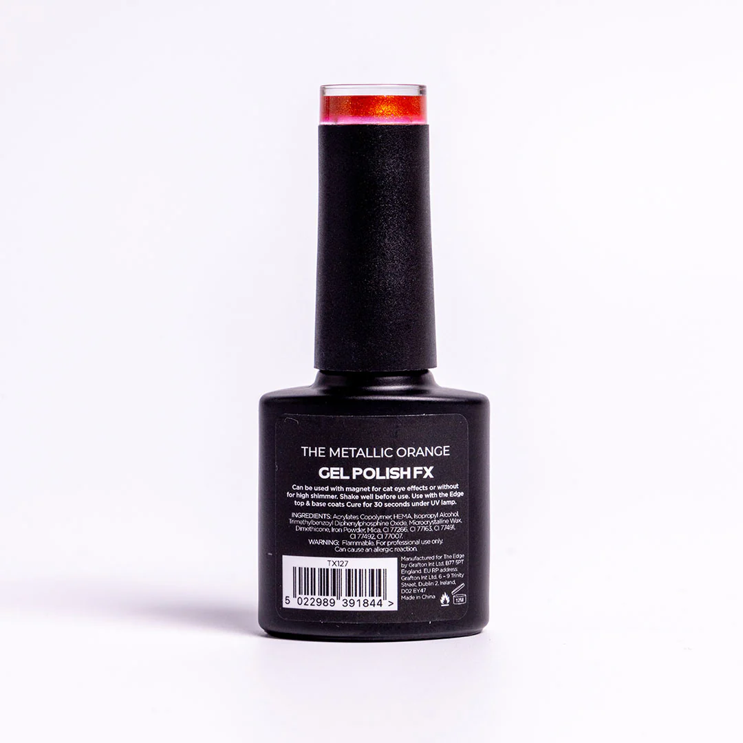 The Metallic Orange Special FX Gel Polish - Image 7