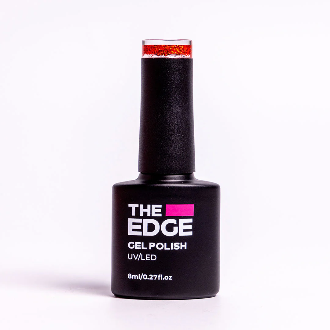 The Red Glitter Gel Polish - Image 6