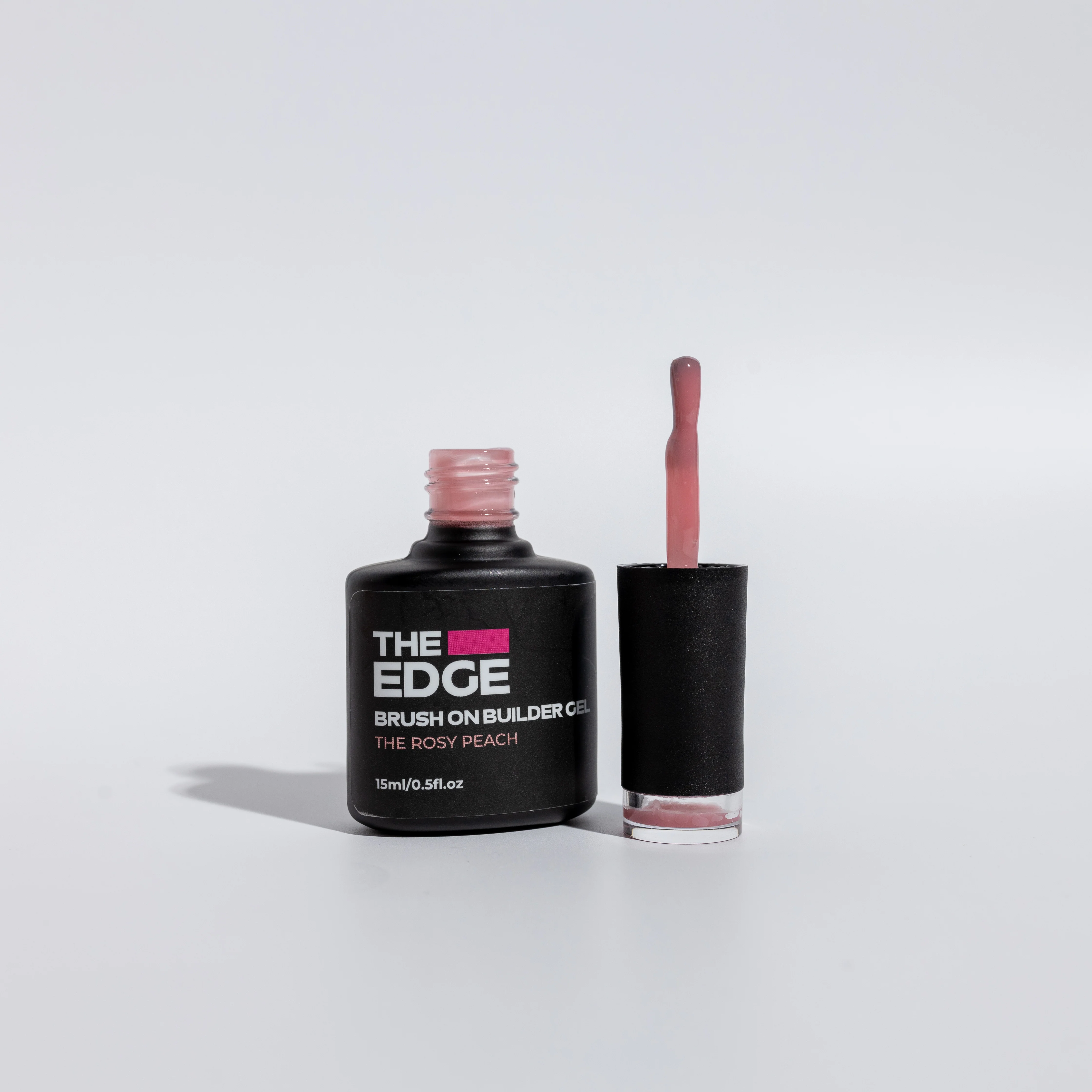 The Rosy Peach Brush On Builder Gel 15ml - Image 10