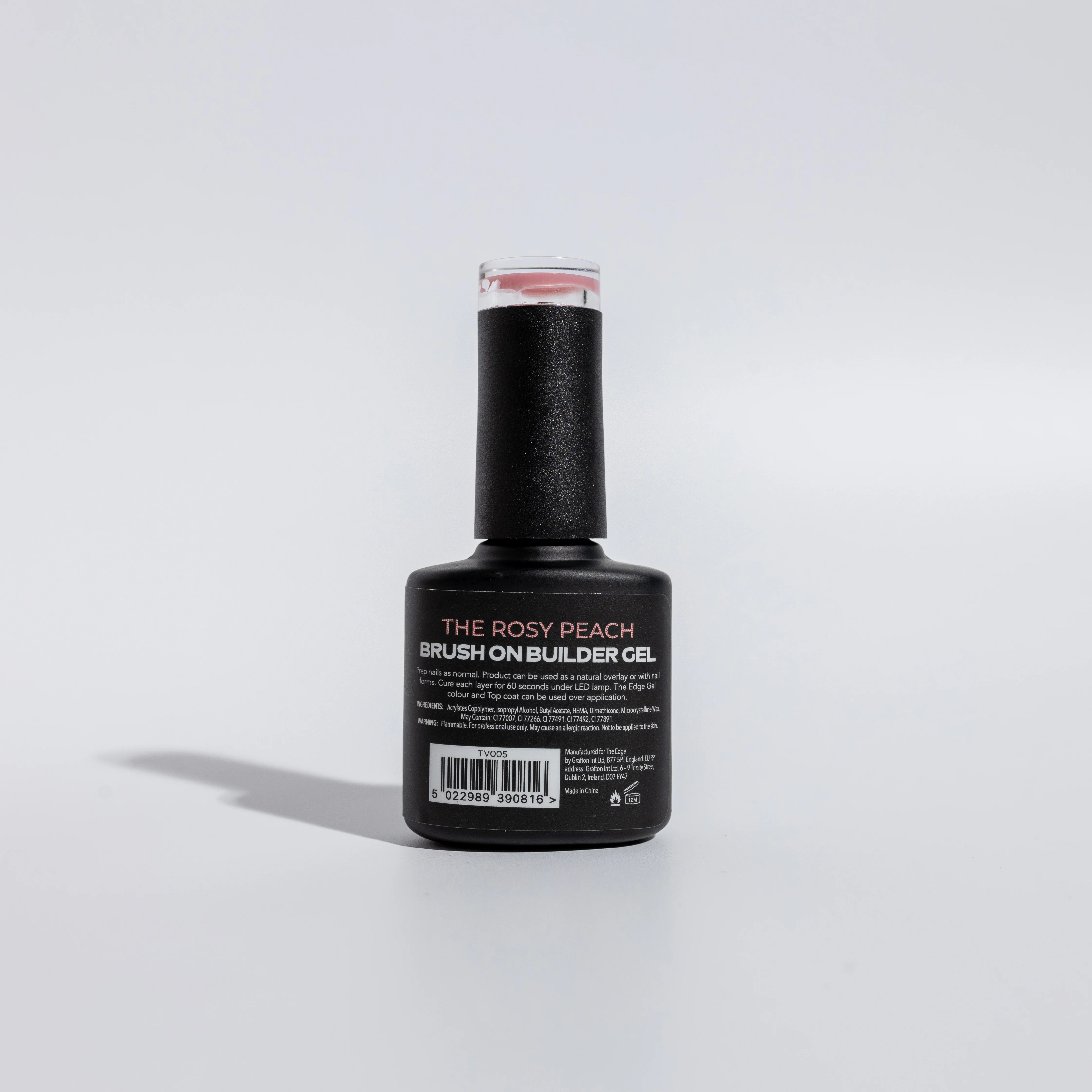 The Rosy Peach Brush On Builder Gel 15ml - Image 8