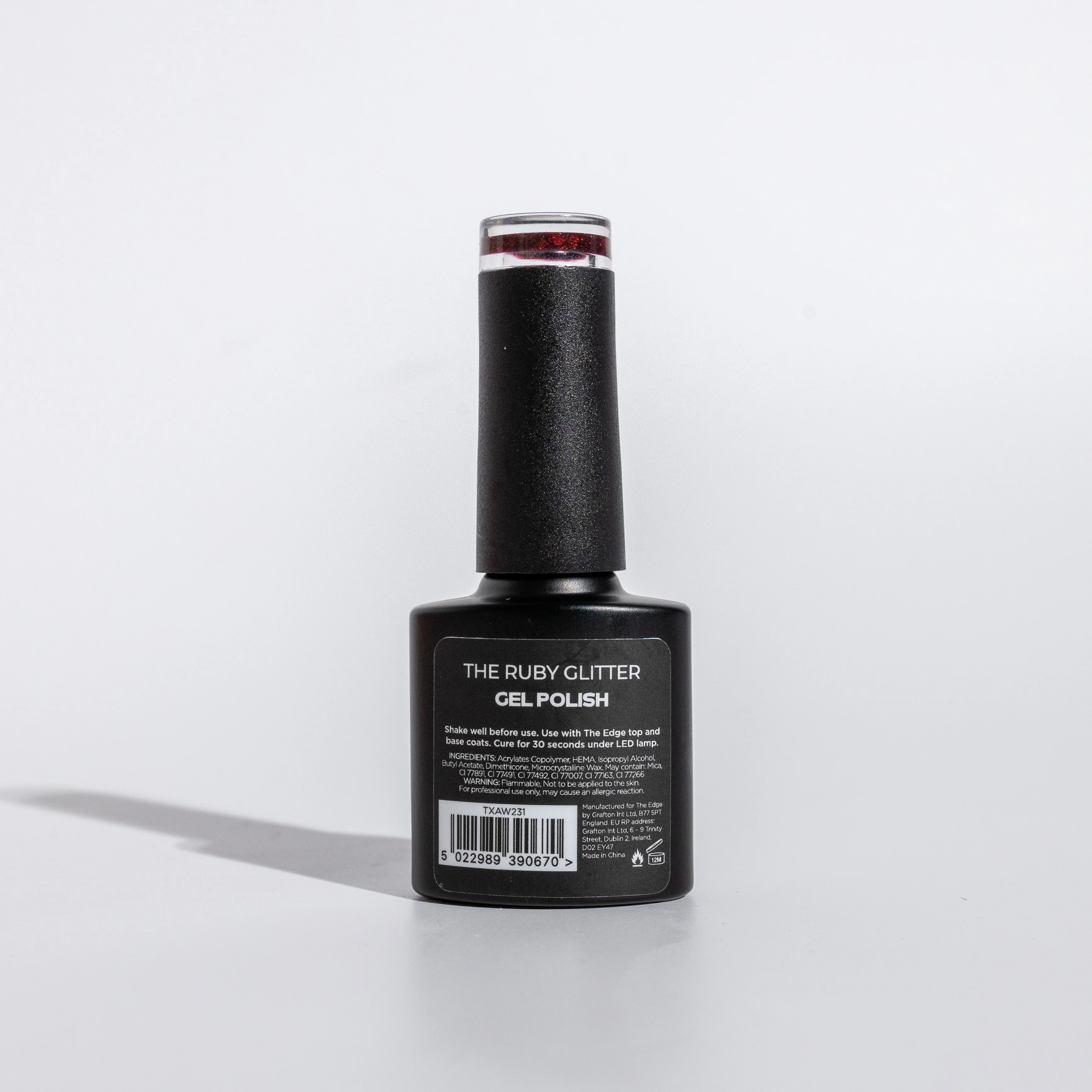 The Ruby Glitter Gel Polish - Image 7