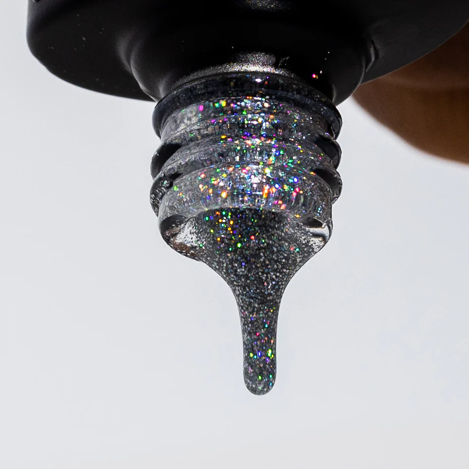 The Silver Glitter Gel Polish - Image 3