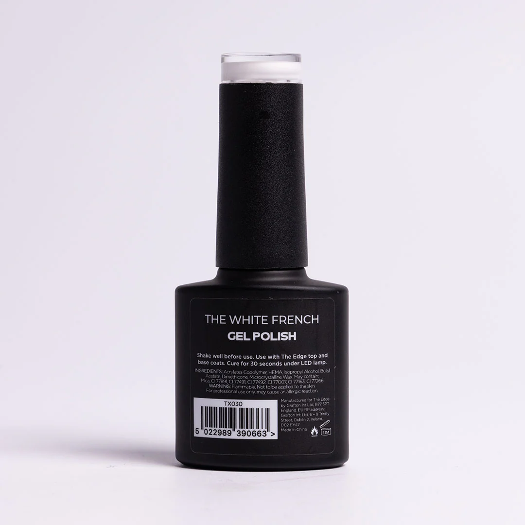 The White French Gel Polish - Image 8